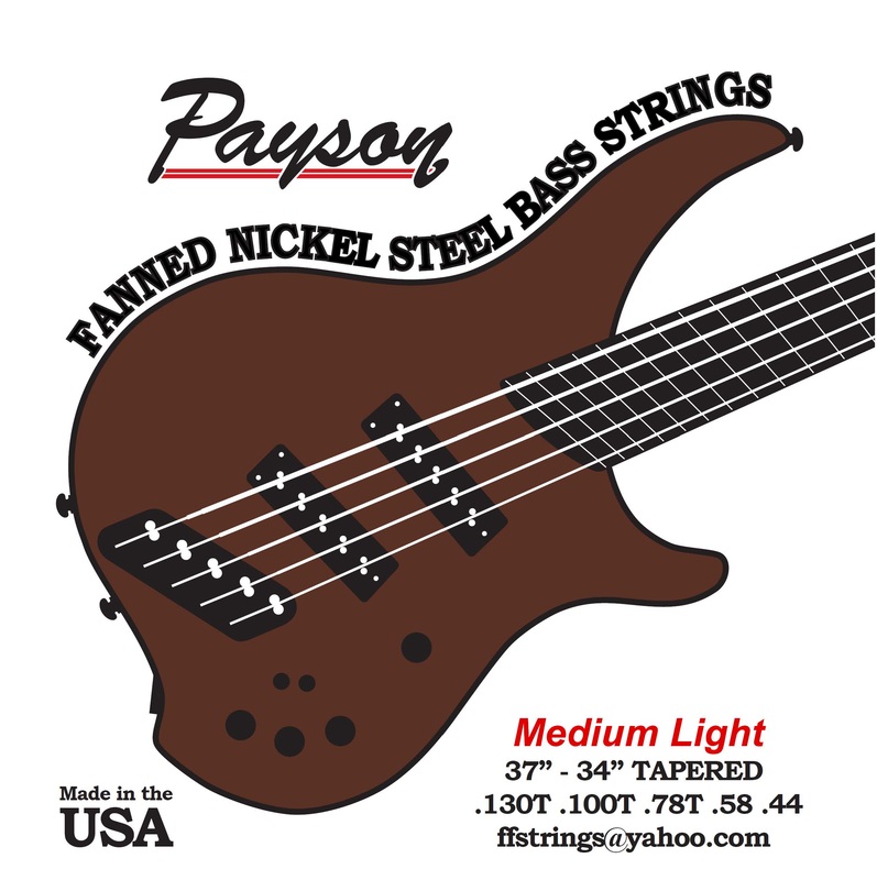 Payson Dingwall Fanned Fret Bass Strings 